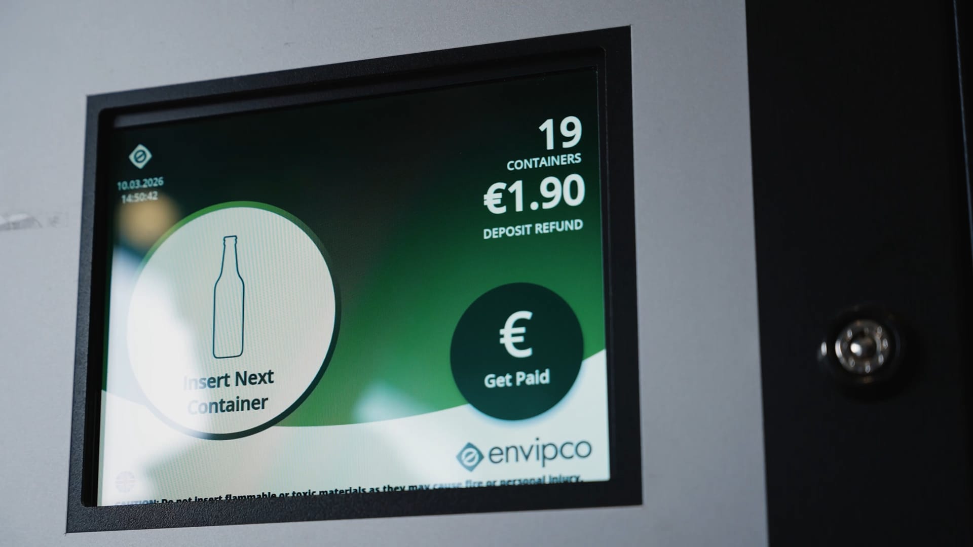 Deposit refund - voucher