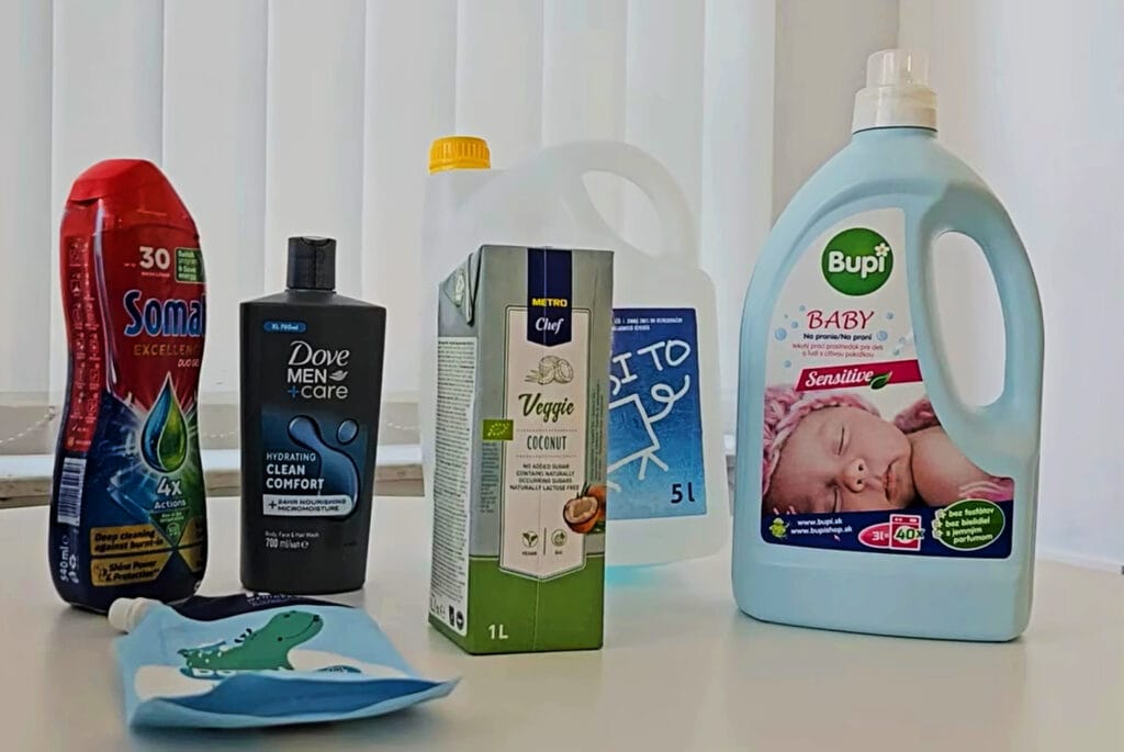 Single use packagings