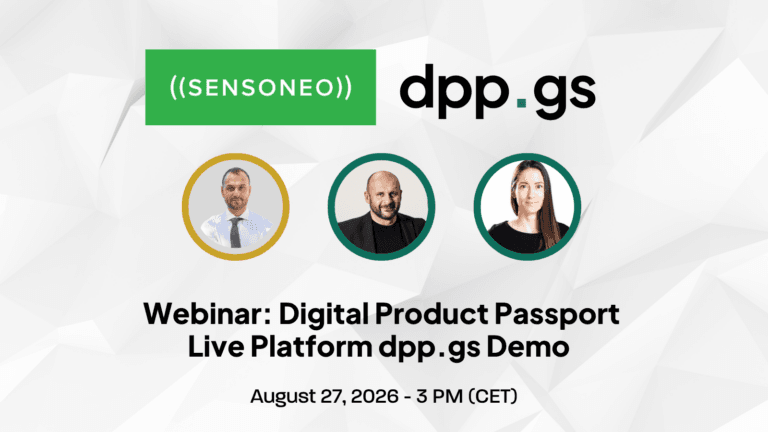 Live Webinar Digital product passport